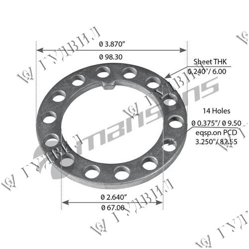 ШАЙБА  СТУПИЦЫ - 89113