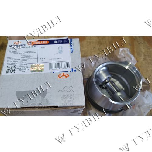 Р/К-Т ПОРШНЯ (92.0mm) КОМПР-РА BENDIX BA-921 1 ремонт (+0,25mm) YUMAK - RK.01.318.10