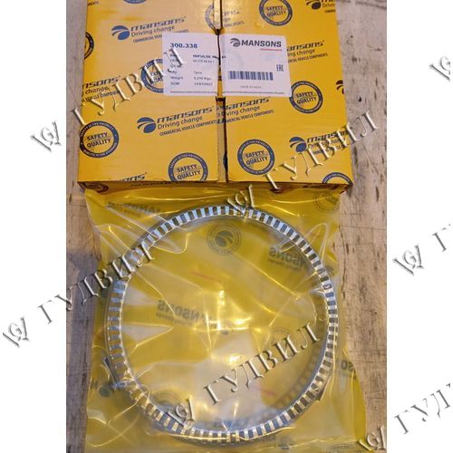 Кольцо ABS BPW 150х174х19,5, Z=80 - 300338