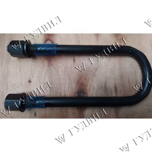 Стремянка рессоры BPW М24х3х320х125 с гайками - 300116