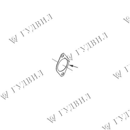 ПРОКЛАДКА ВЫПУСКНОГО КОЛЛЕКТОРА - AS-4907447