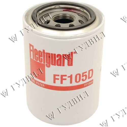 ФИЛЬТР ТОПЛИВНЫЙ CATERPILLAR/CUMMINS/KOMATSU СО СЛИВОМ FLEETGUARD - FF105D