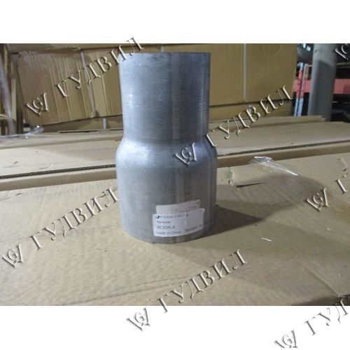 ПЕРЕХОДНИК ТРУБЫ ГЛУШИТЕЛЯ С ФЛАНЦЕМ ПРЯМОЙ L=152мм ID/OD 5"-4" (128mm/102mm) - P206323