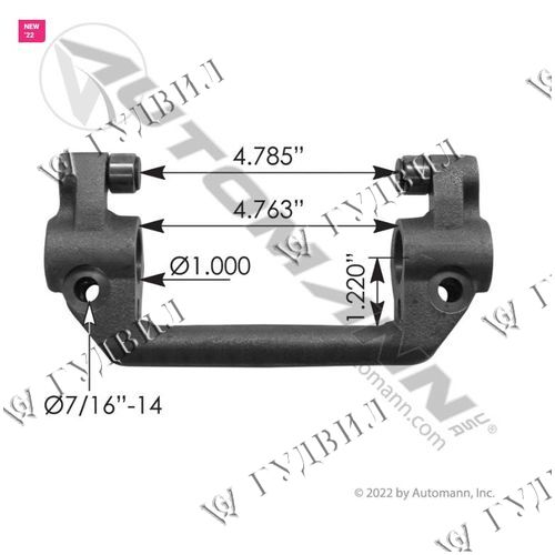 ВИЛКА СЦЕПЛЕНИЯ САМОПОДВОДЯЩЕГОСЯ С РОЛИКАМИ SOFT PEDAL/SOLO  - 755.CF103