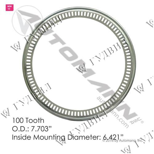 КОЛЬЦО ABS ЗАДНЕЙ СТУПИЦЫ Z=100  - 150.ABS3705